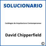 Solucionario Libro Catálogos de Arquitectura Contemporanea